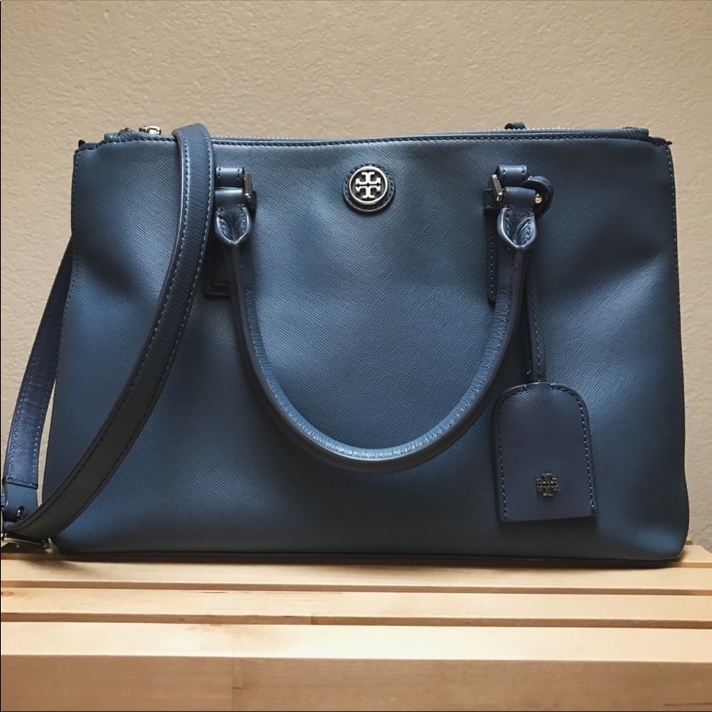Tory Burch Robinson Double Zip Tote Spring 2015